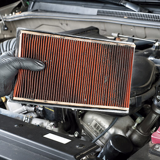 Lọc gió động cơ cũ